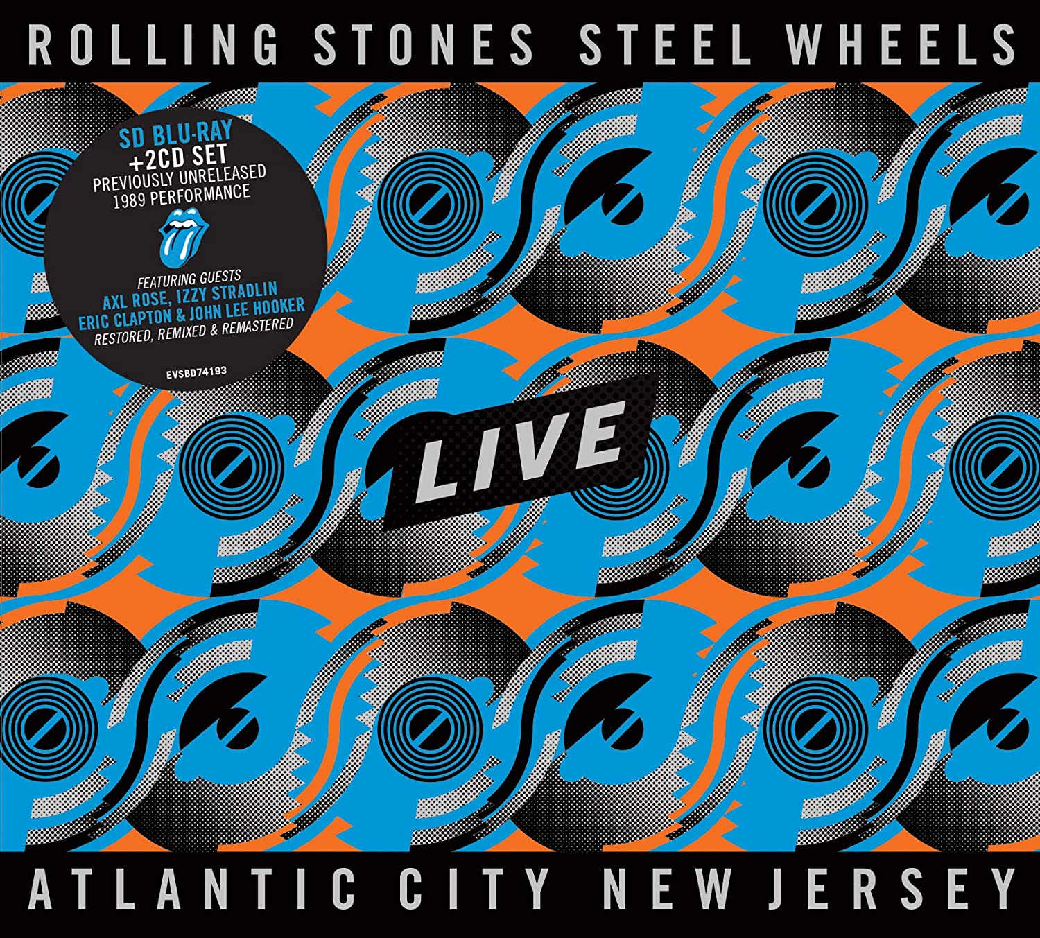 滚石乐队 钢铁巨轮现场演唱实录 The Rolling Stones Steel Wheels Live